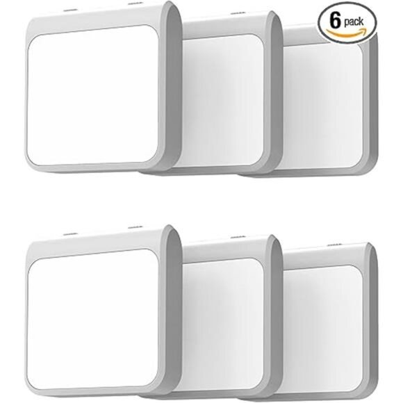 Plug-in Led Night Light with Auto Dusk to Dawn Sensor, Adjustable Brightness - Picture 7 of 7